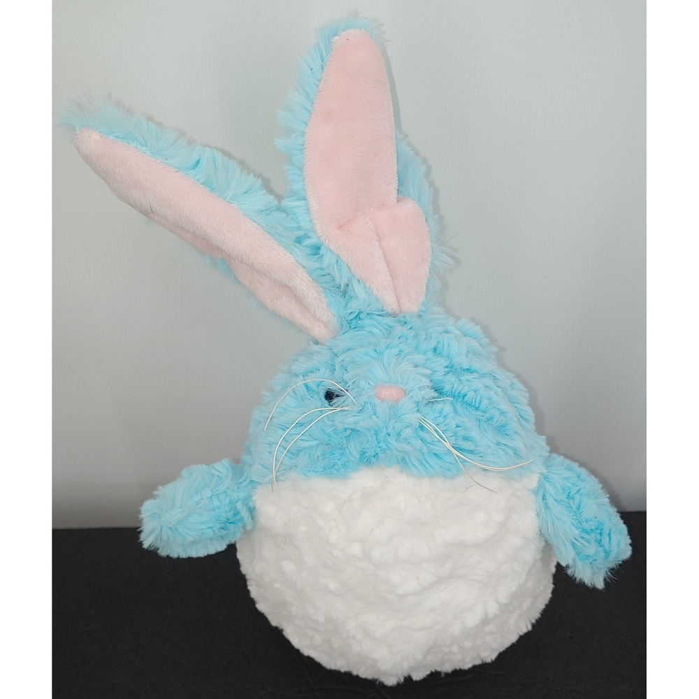 Aurora Jelly Rolls Aquamarine 8" Plush Bunny Rabbit Blue Stuffed Animal Easter